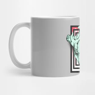 Green Skull Mug